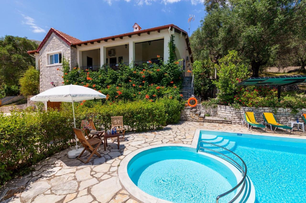 Villa Irini Nissaki Corfu Beach Villa ニサキオン エクステリア 写真