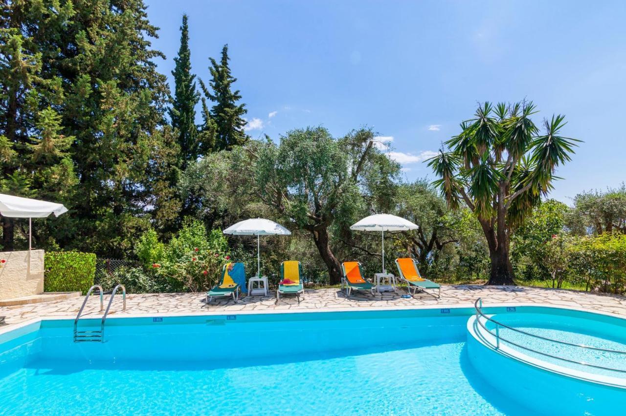 Villa Irini Nissaki Corfu Beach Villa ニサキオン エクステリア 写真