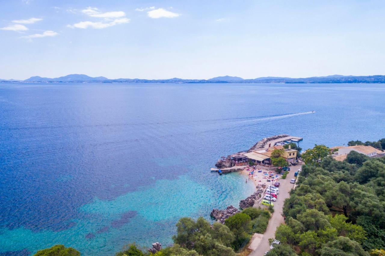 Villa Irini Nissaki Corfu Beach Villa ニサキオン エクステリア 写真